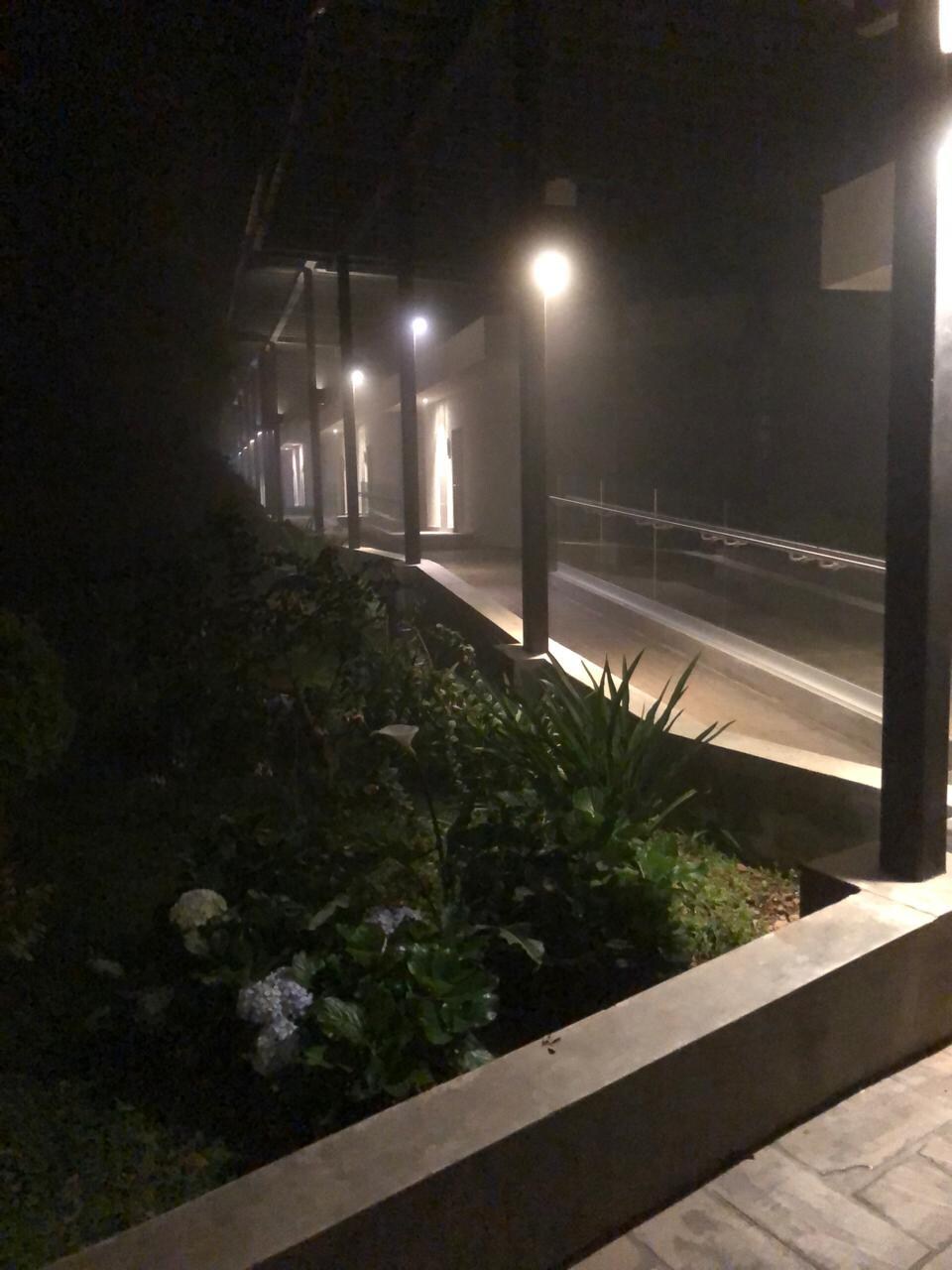 Halfway from the hotel 