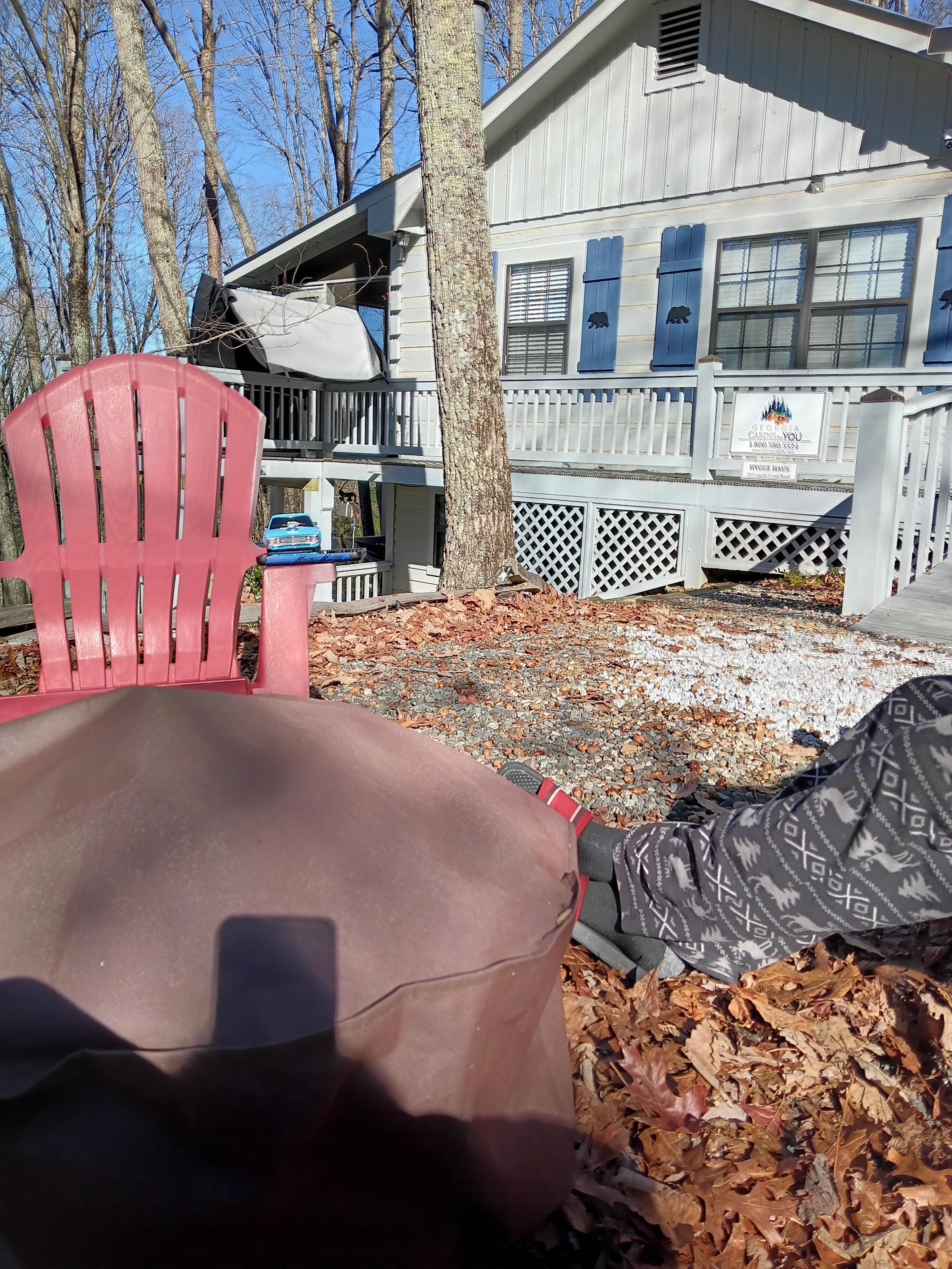 The cabin it was a 2 bedroom 1 bathroom 