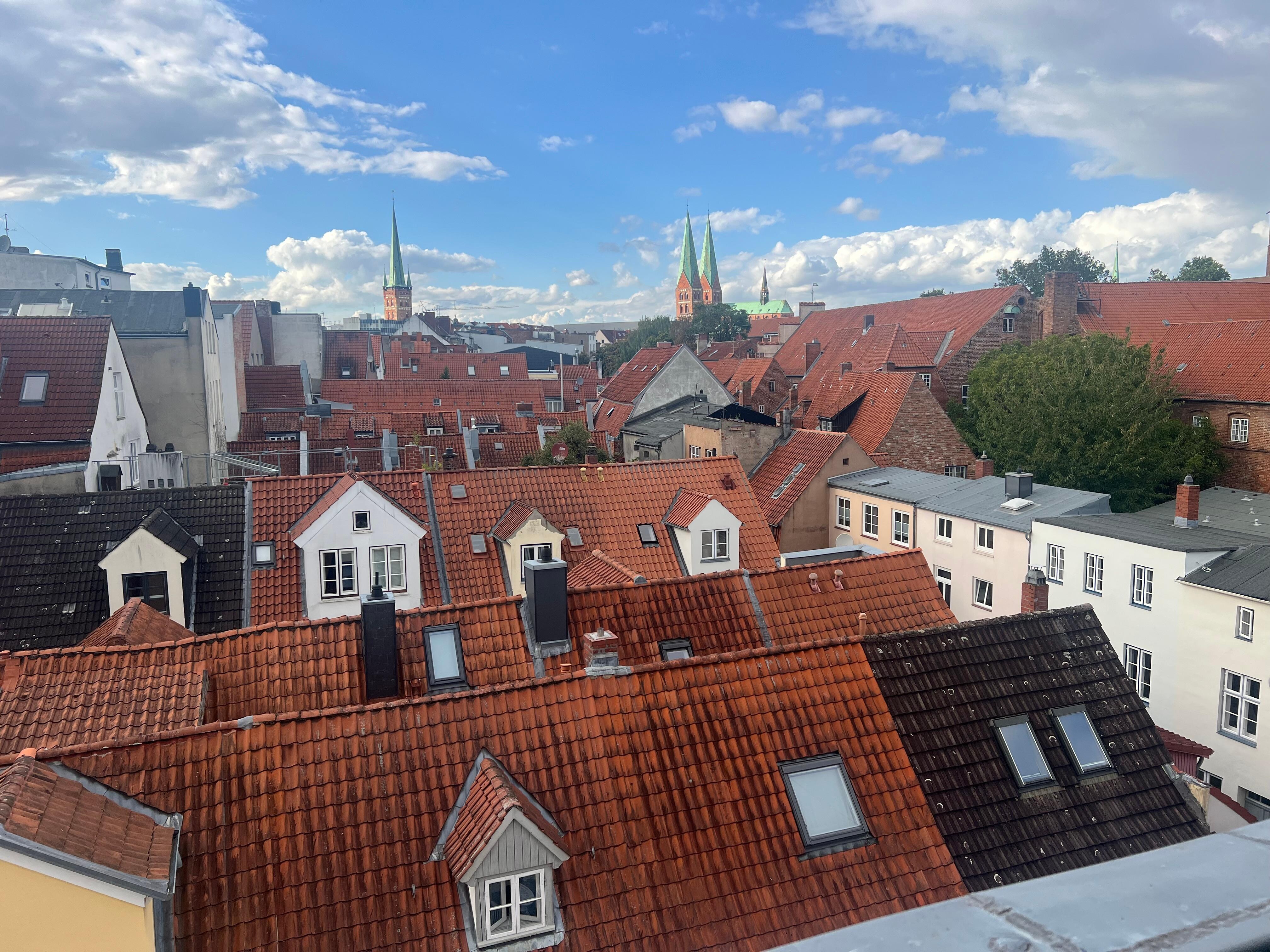 Udsigt fra værelset. 