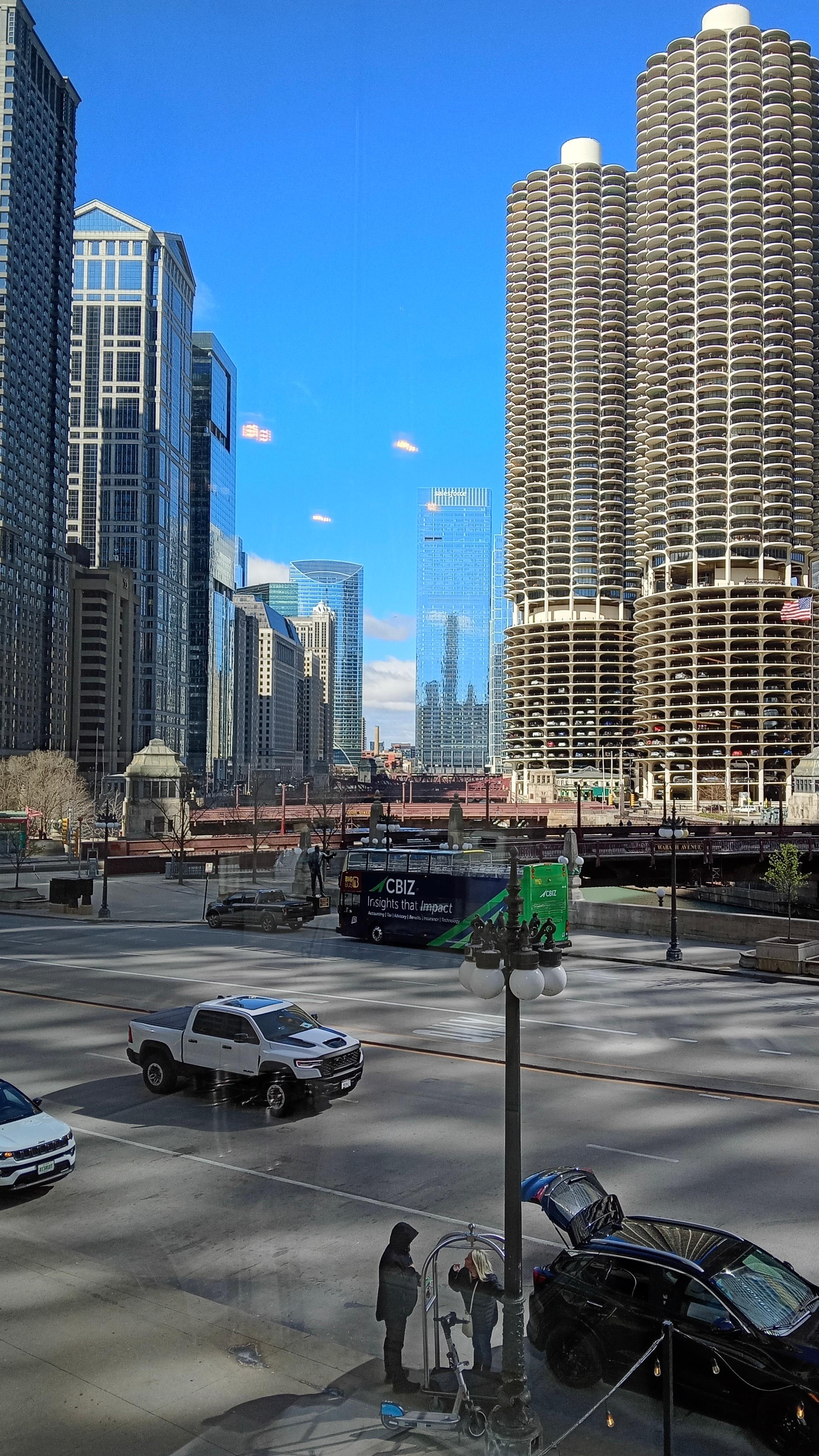 View from the reception bar area