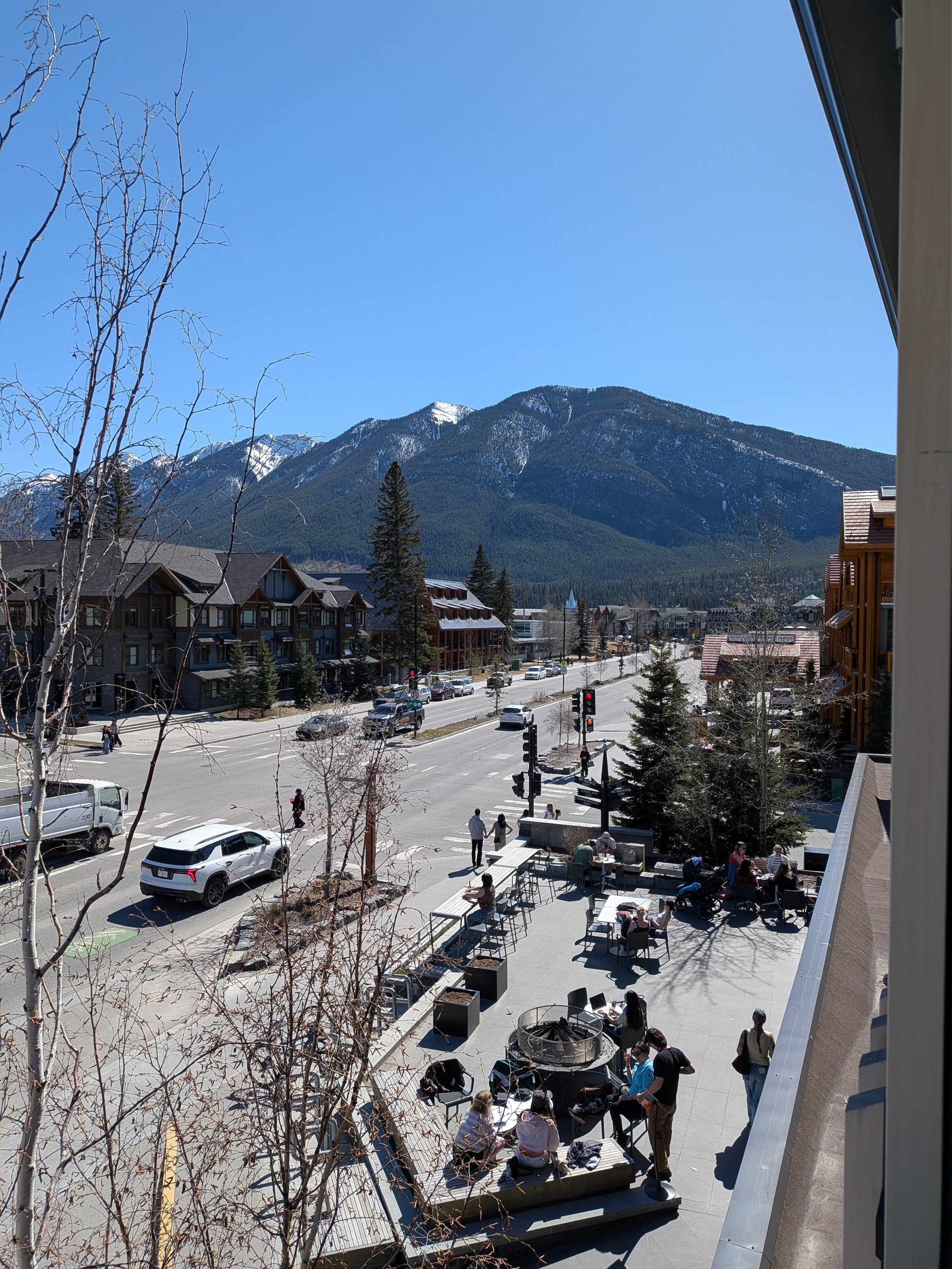Taken from room's balcony