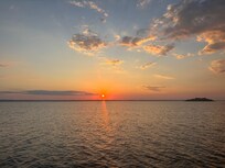 Sunset from wharf