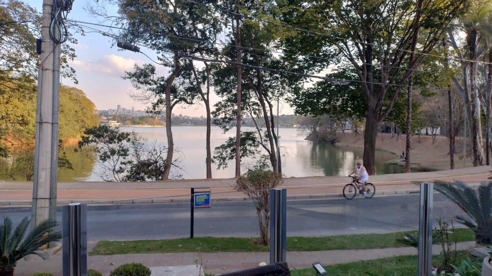 Vista da lagoa