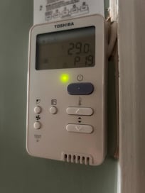 Error code on the thermostat