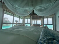 The view from the bedroom.