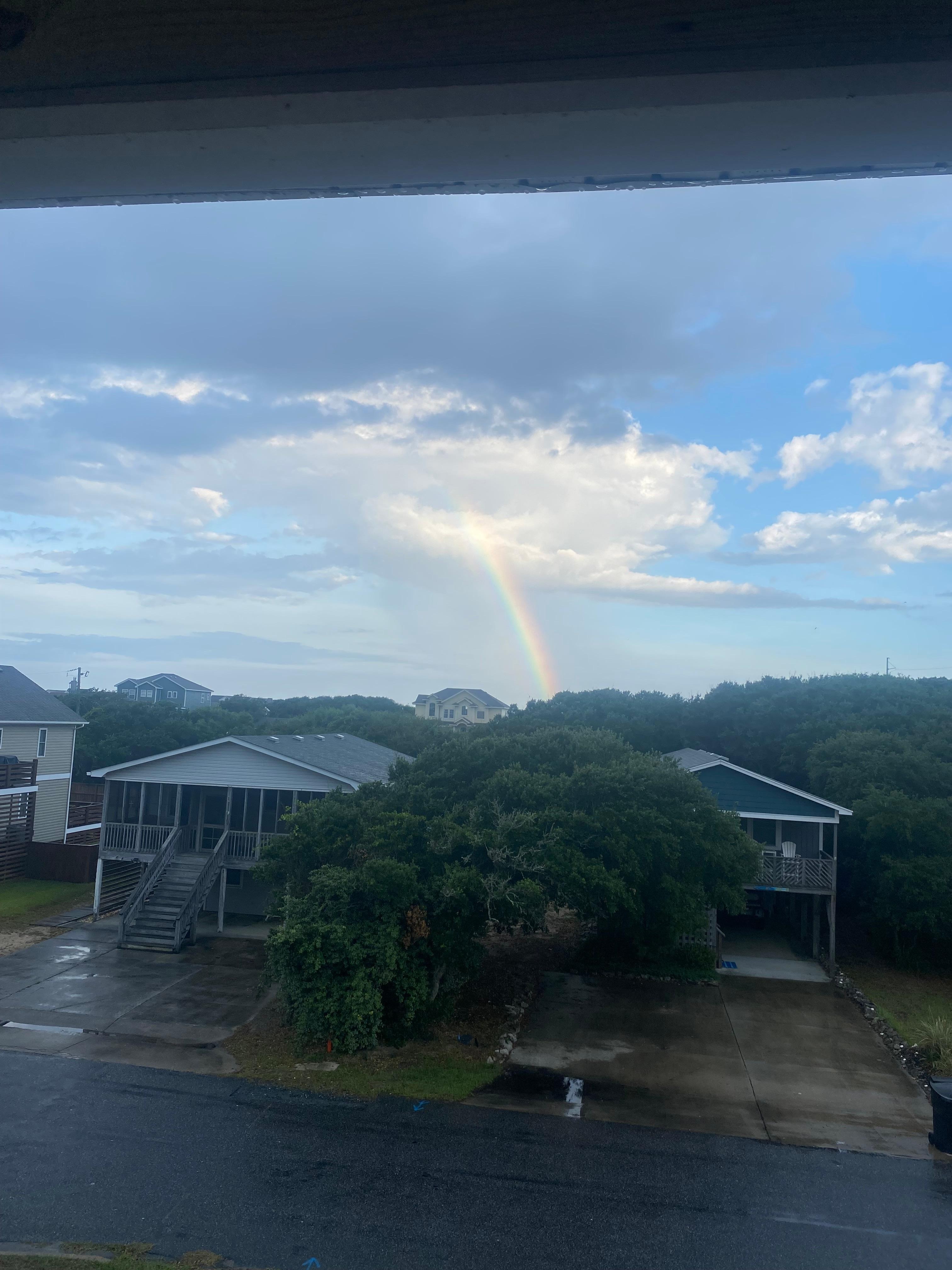 Perfect rainbow on our last day