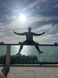 Taken on the back deck