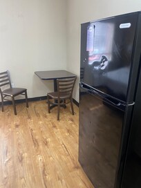 Someone obviously had a fight with the fridge