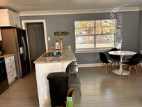 Kitchen/dining area.