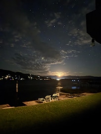 One evening at Midnight this was our view