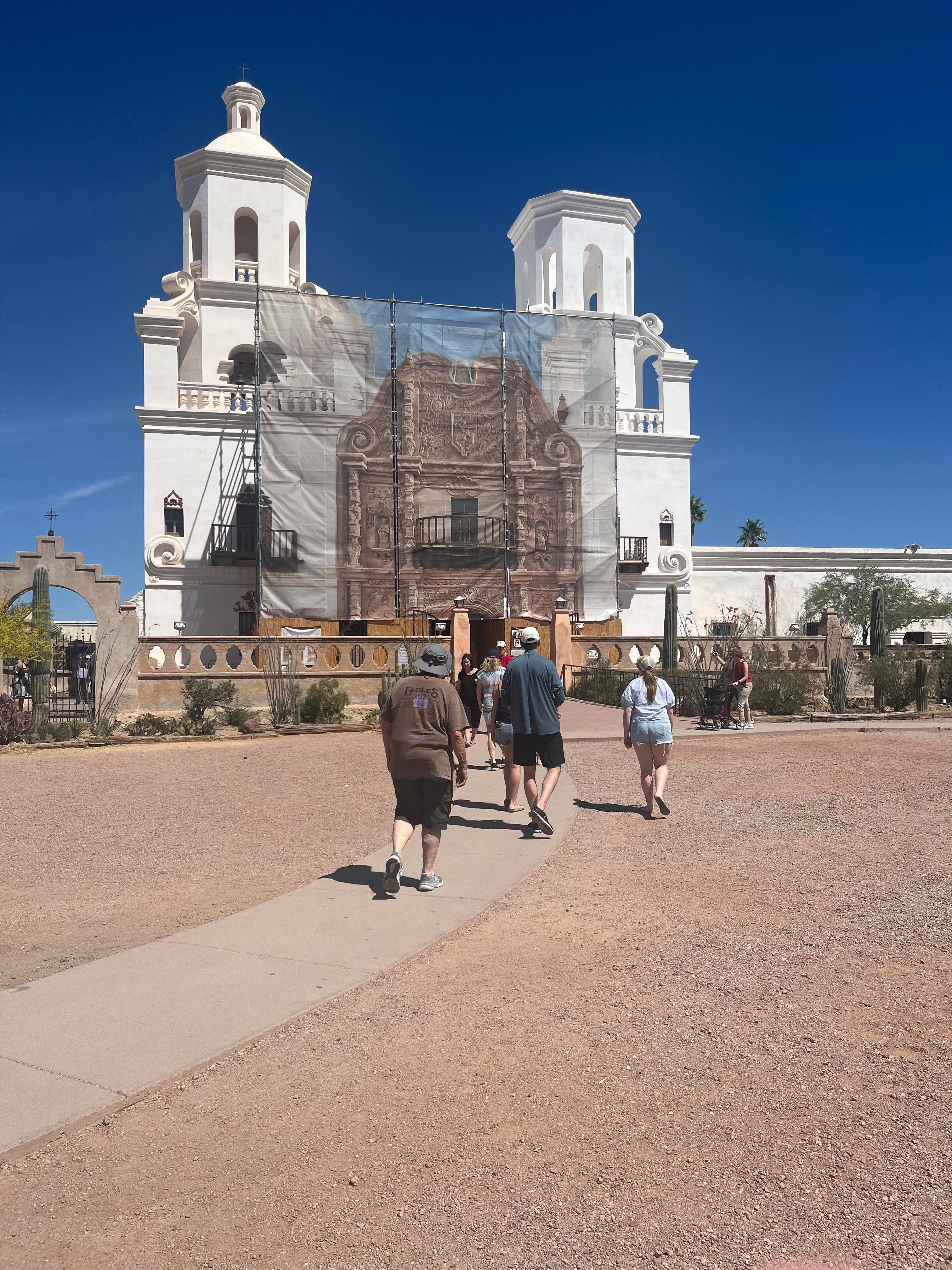 White Dove. Visited on Good Friday. 