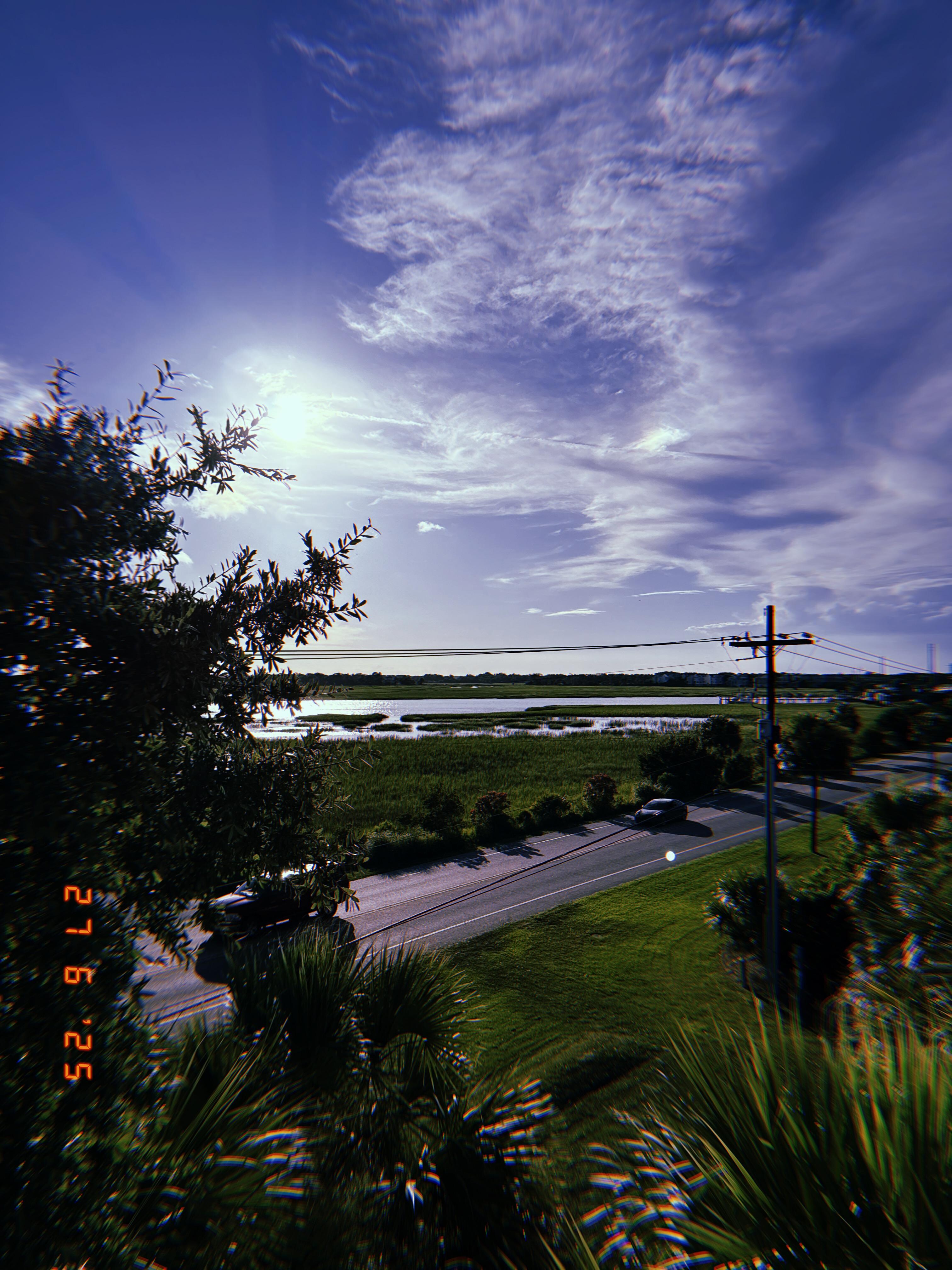 View from fourth floor balcony