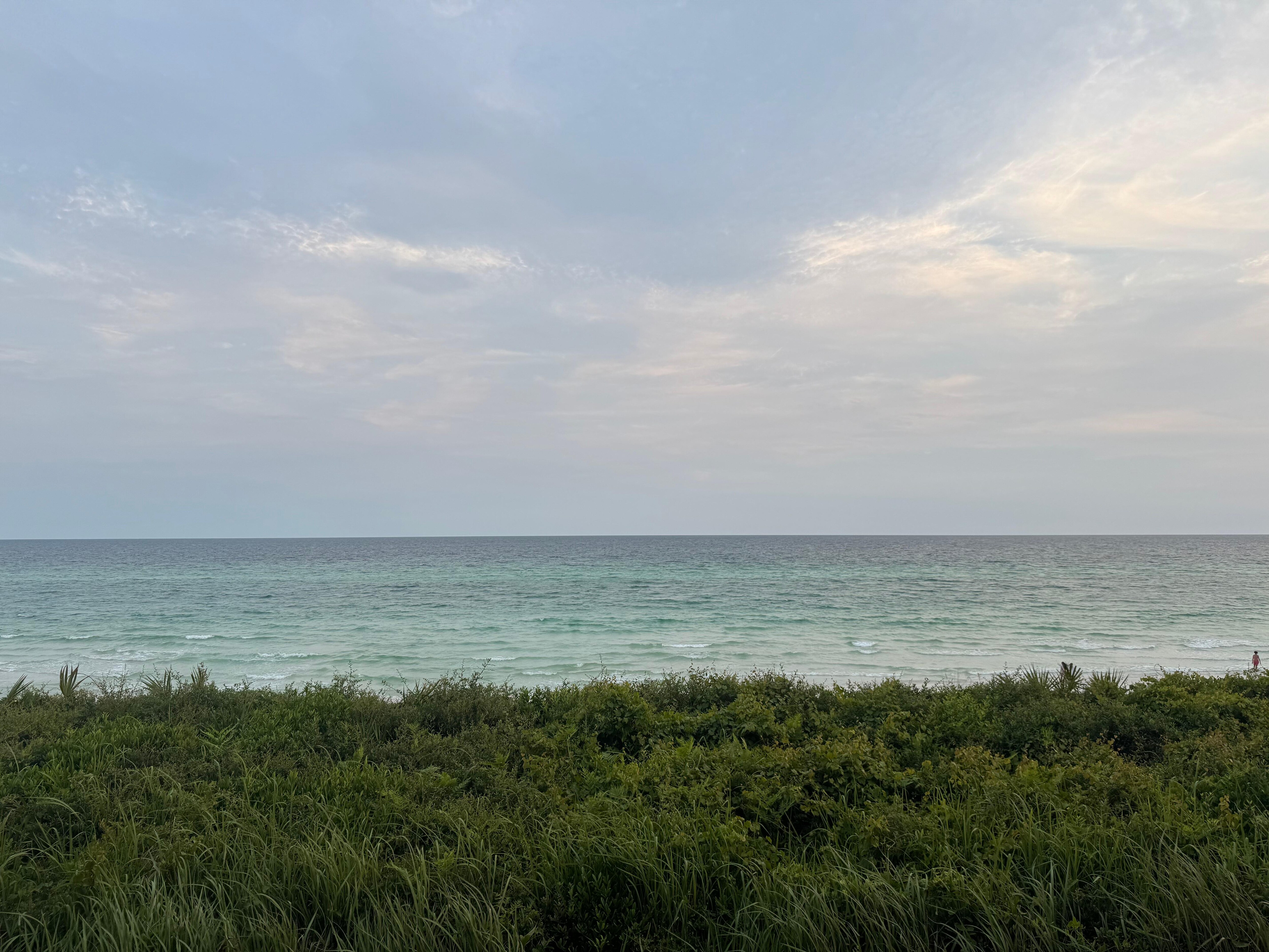 View from back patio! The master had even better viewsâyou can see & hear the waves crashing! Itâs amazing to wake up too!