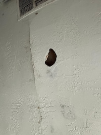Holes in the ceiling