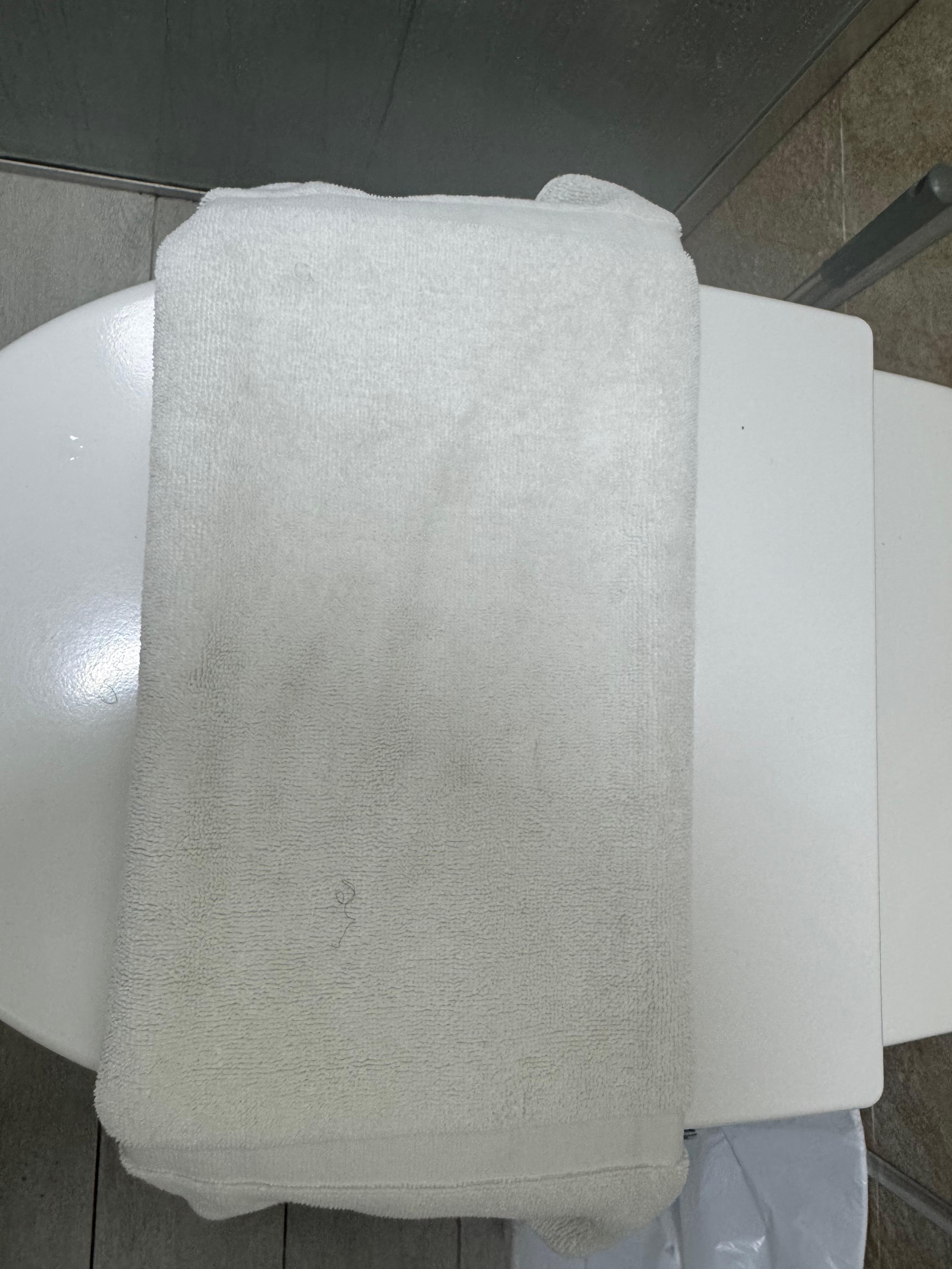 Towels and sheets were dirty