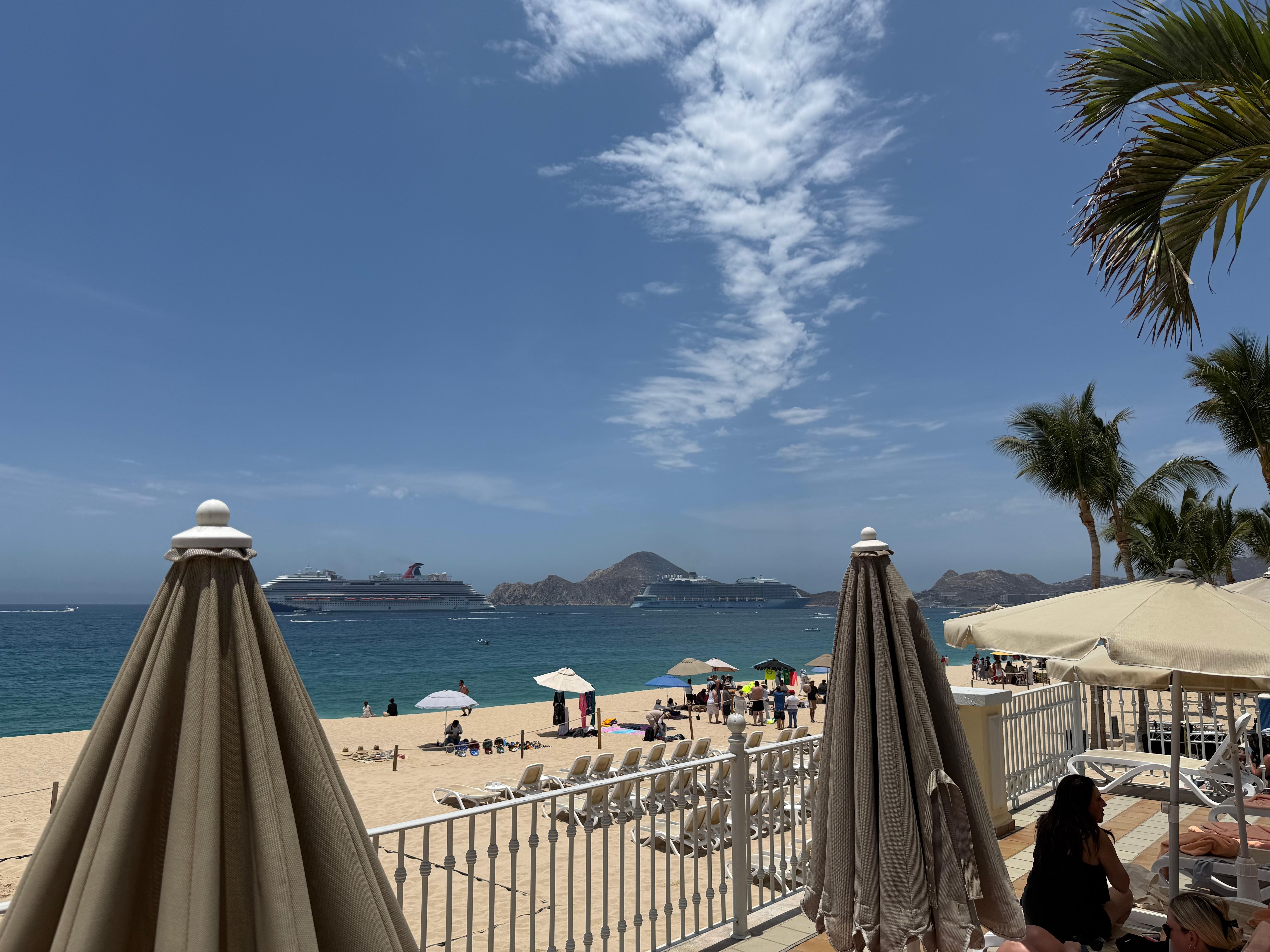 View from pool deck