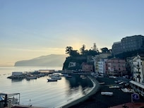 Balcony view of Marina Grande - morning