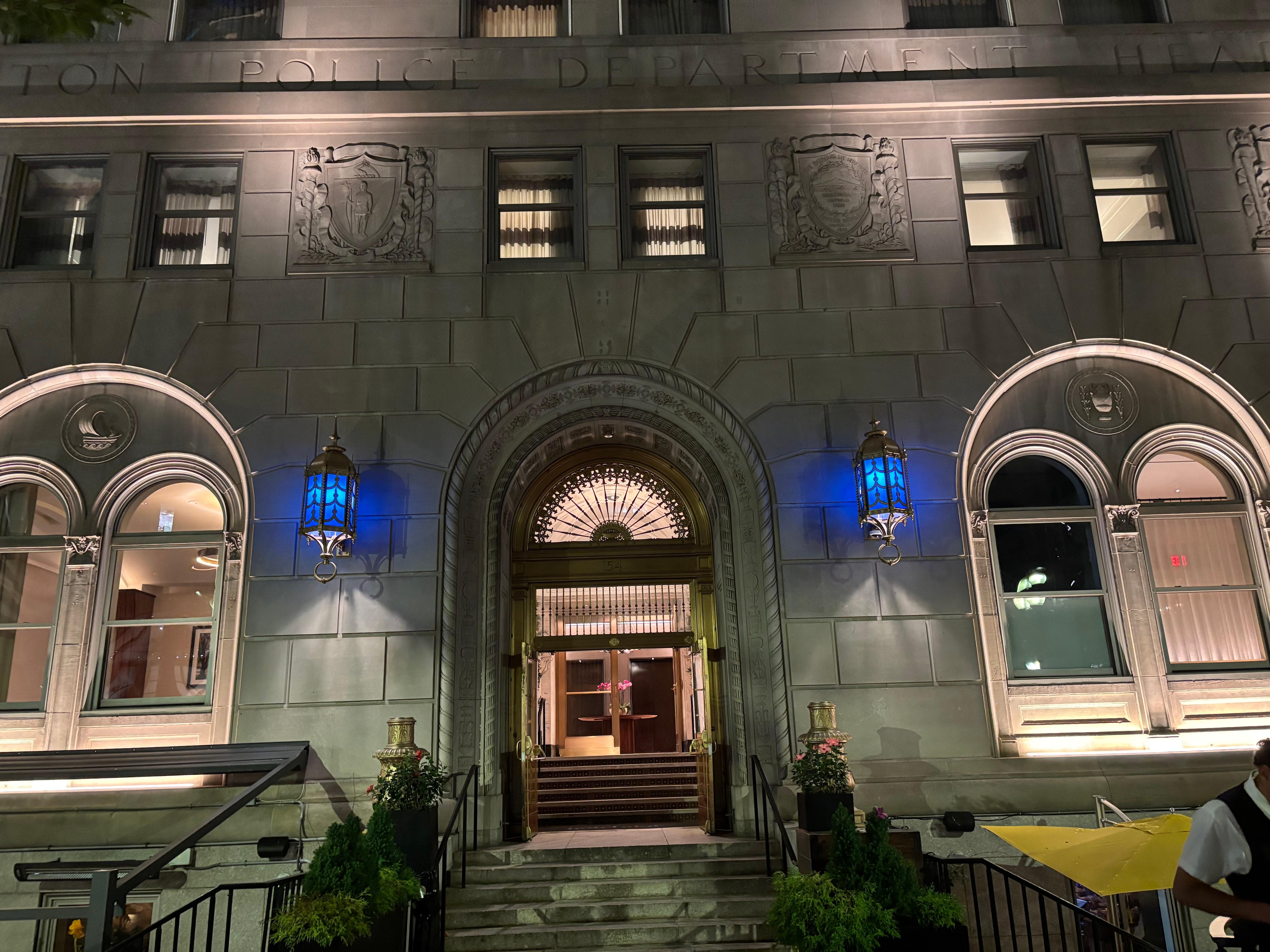 Night….front door