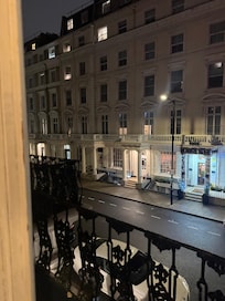 view from the balcony