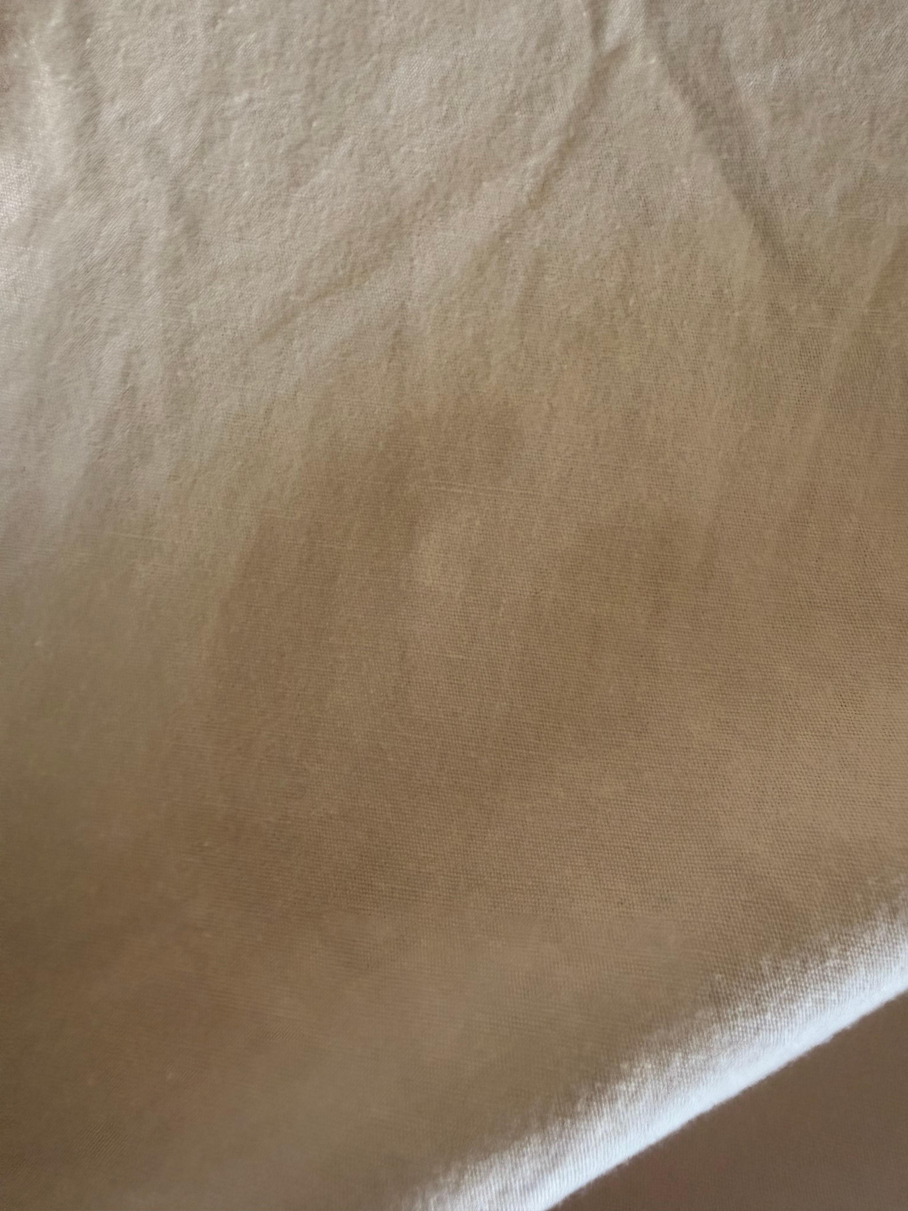 This sheet was not washed. It was a fresh stain!