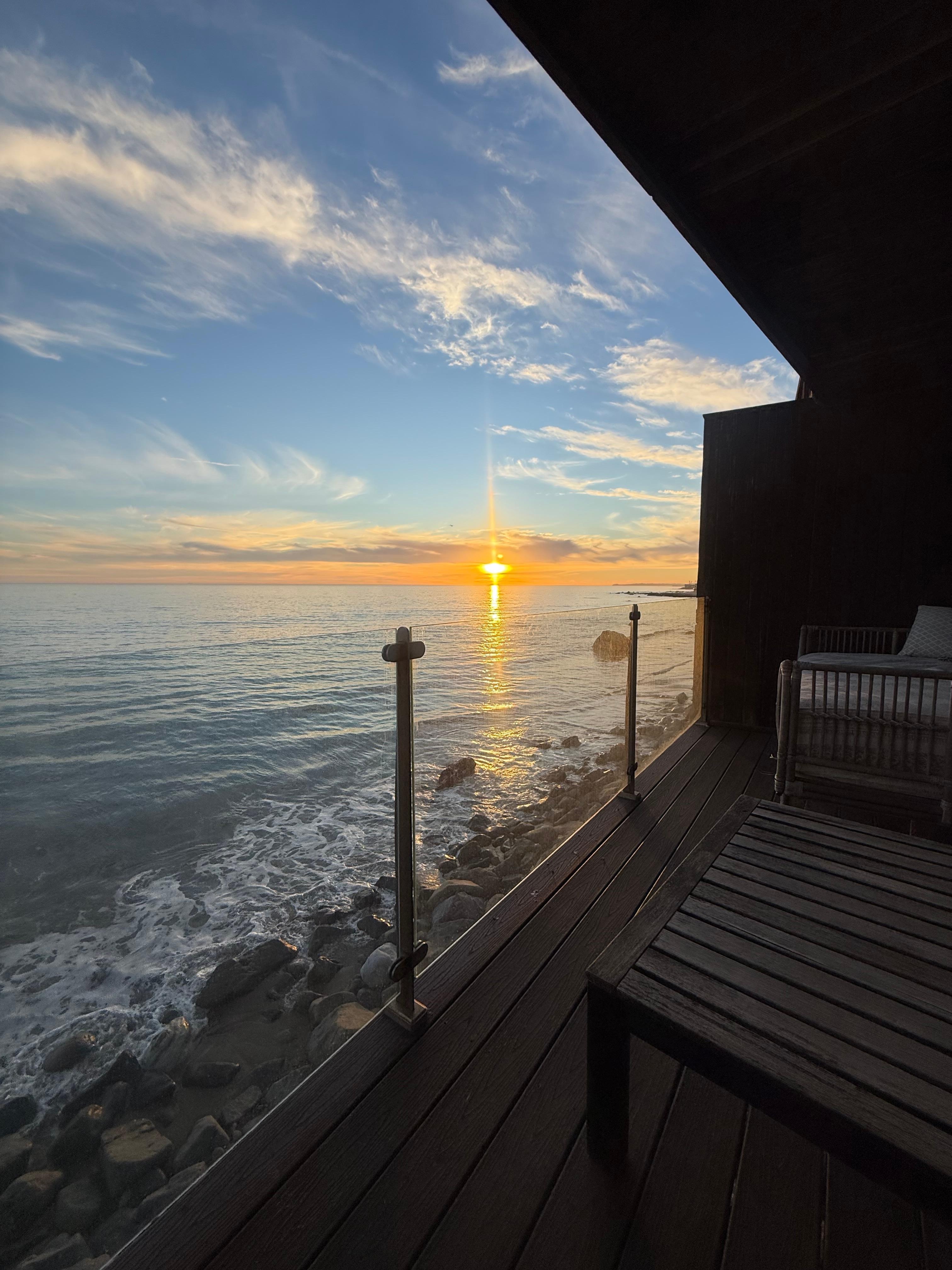 Spectacular sunsets!