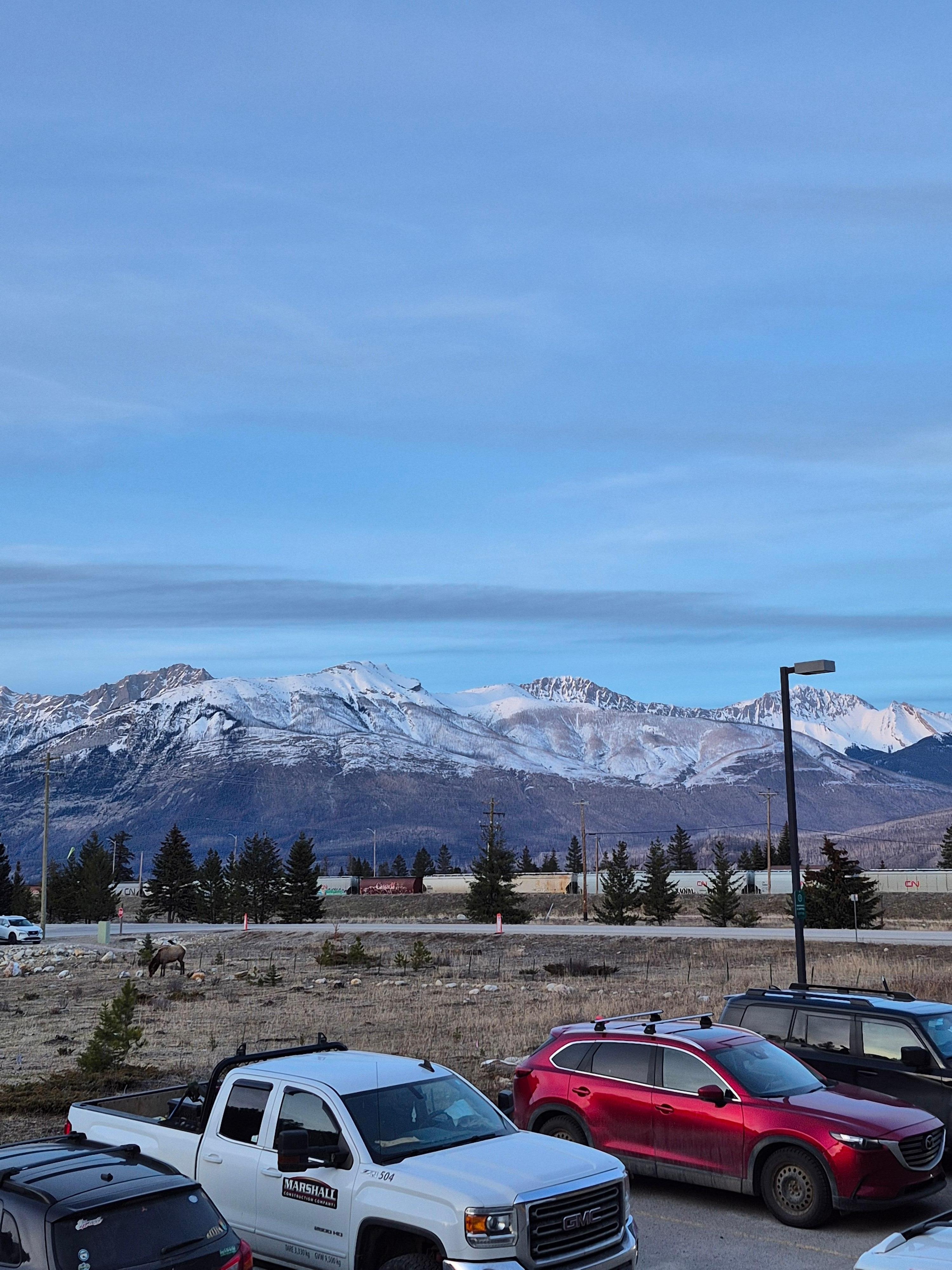 View from our balcony