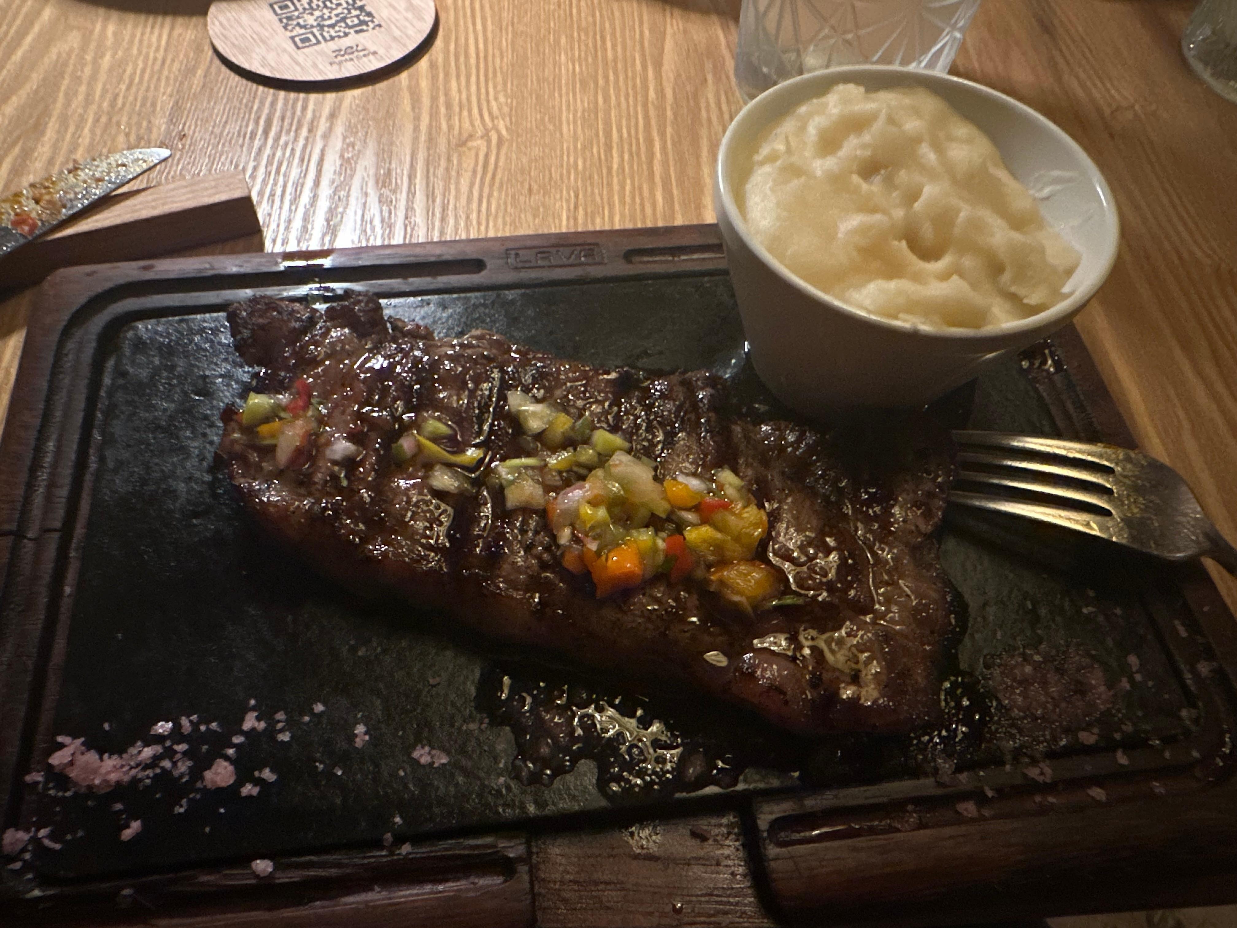 Steak grill restaurant