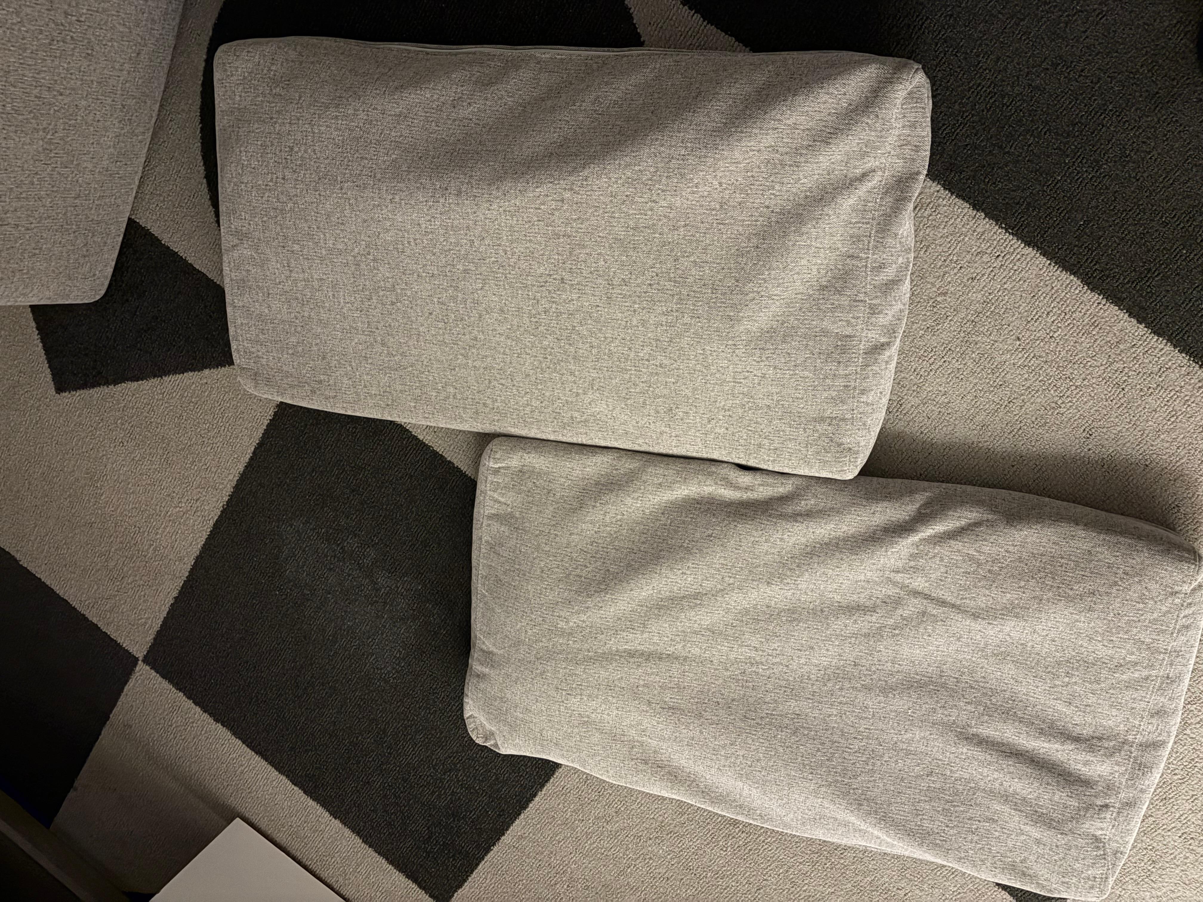 Sofa cushions unuseable 