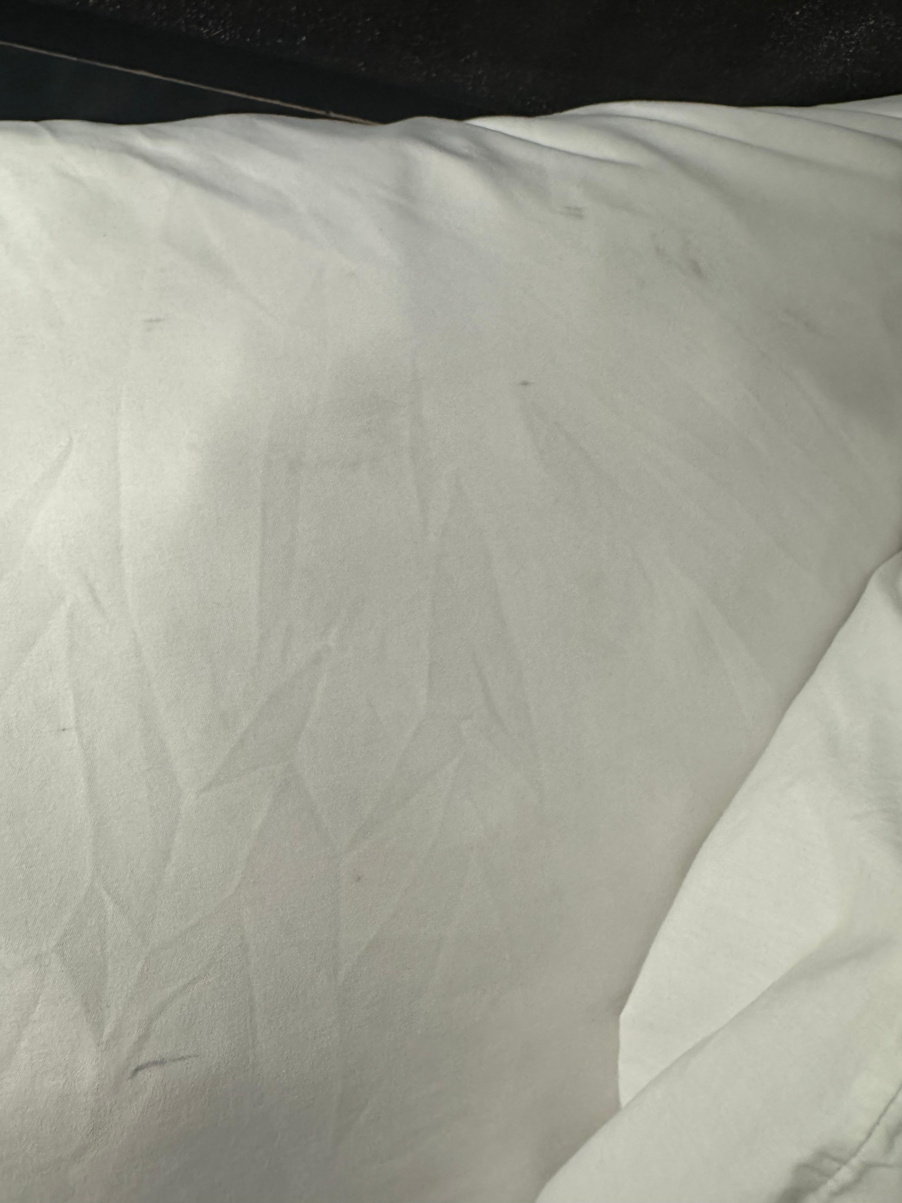 Dirty pillow case