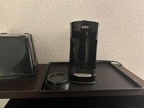 No cups or coffee
