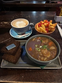Guinness Irish stew on a cold Dublin night…