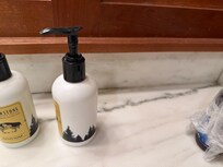 Grime/dirt along corners