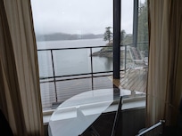 View from the living room where I relaxed for many hours!