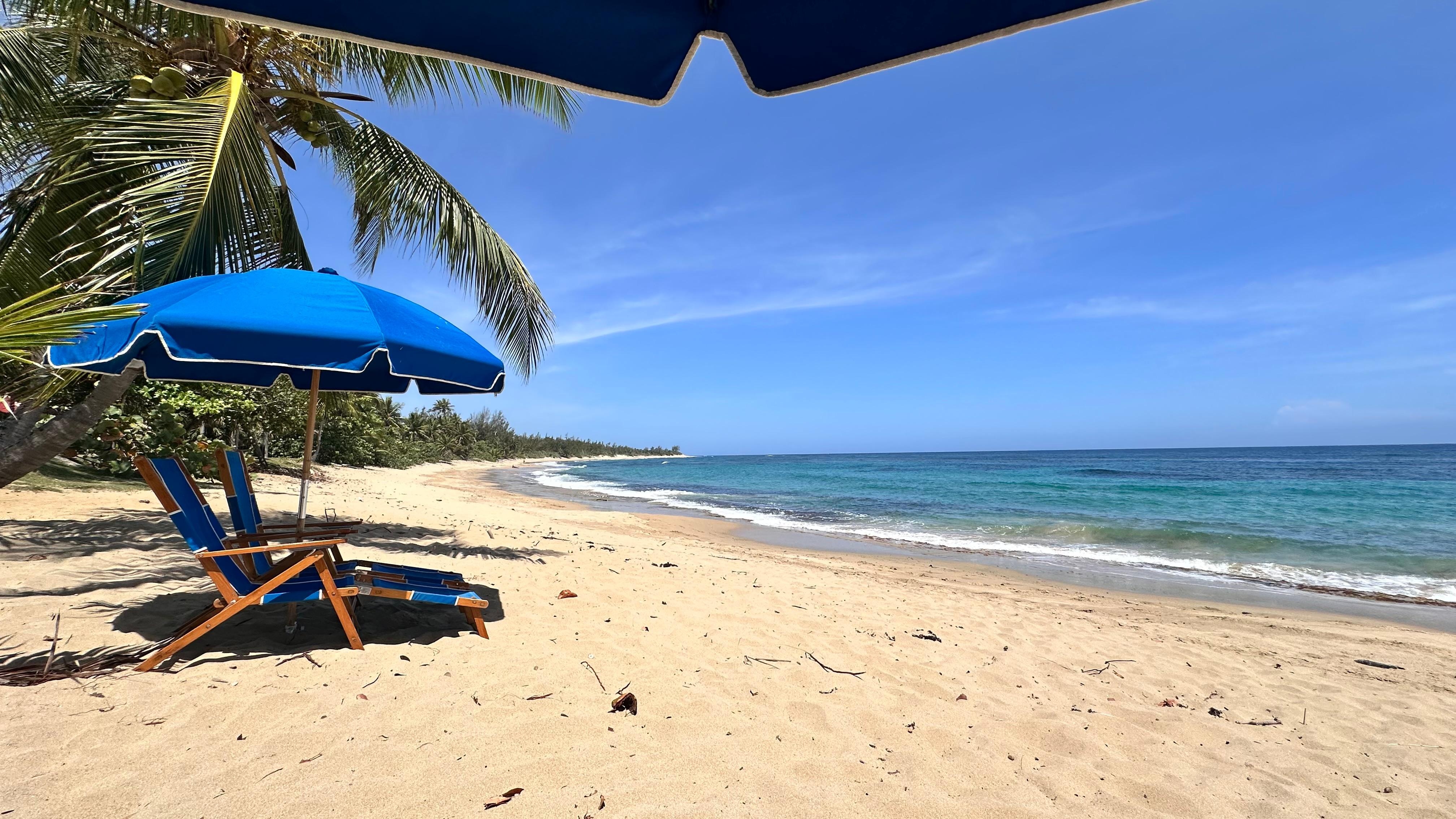 A very quiet beach!
