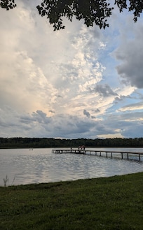 Dock at Cranberry Lake.