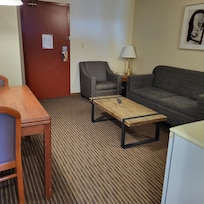 The sitting area!