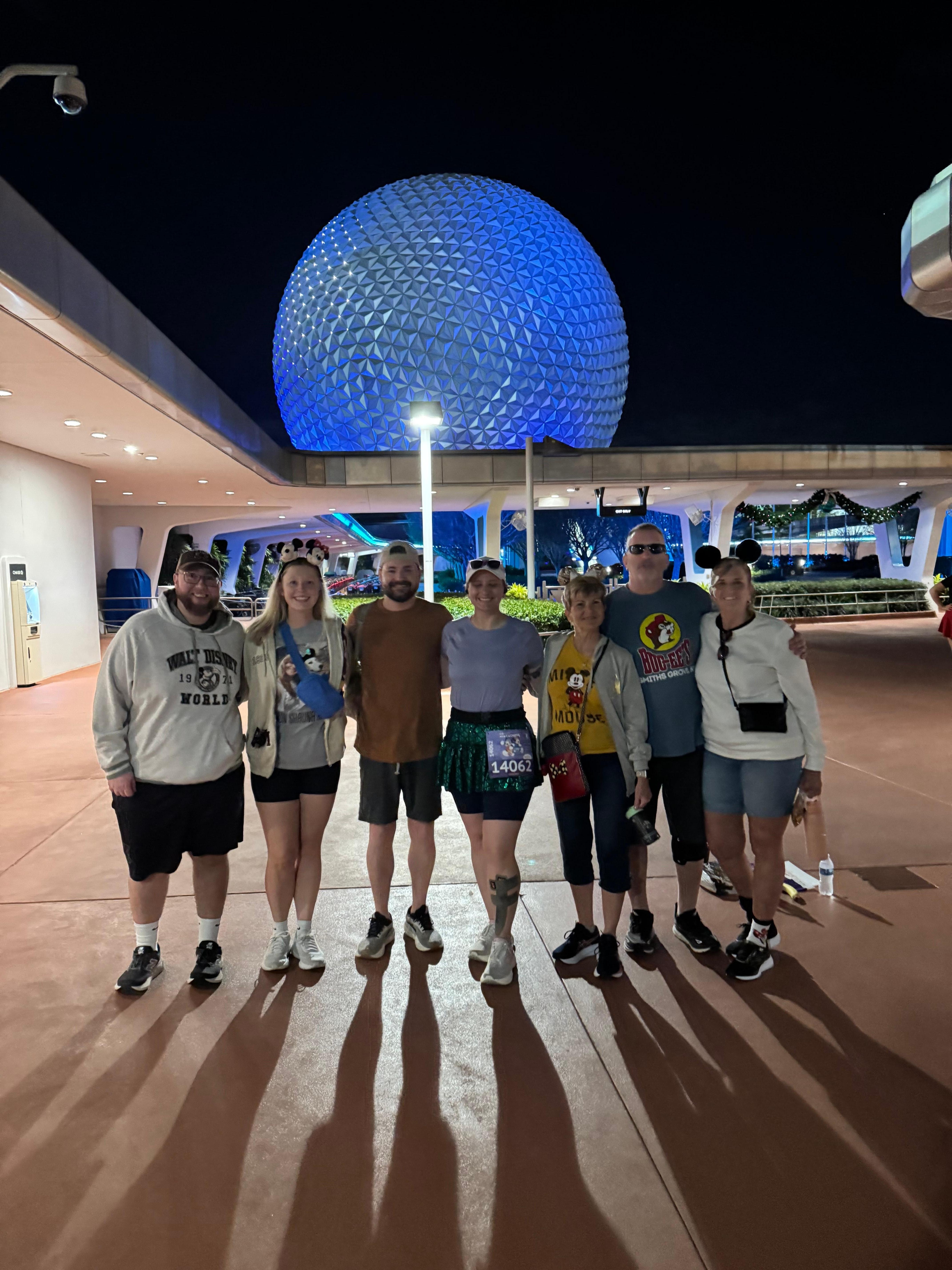 215am getting to the RunDisney Marathon at Epcot