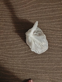 Rubbish left in the room