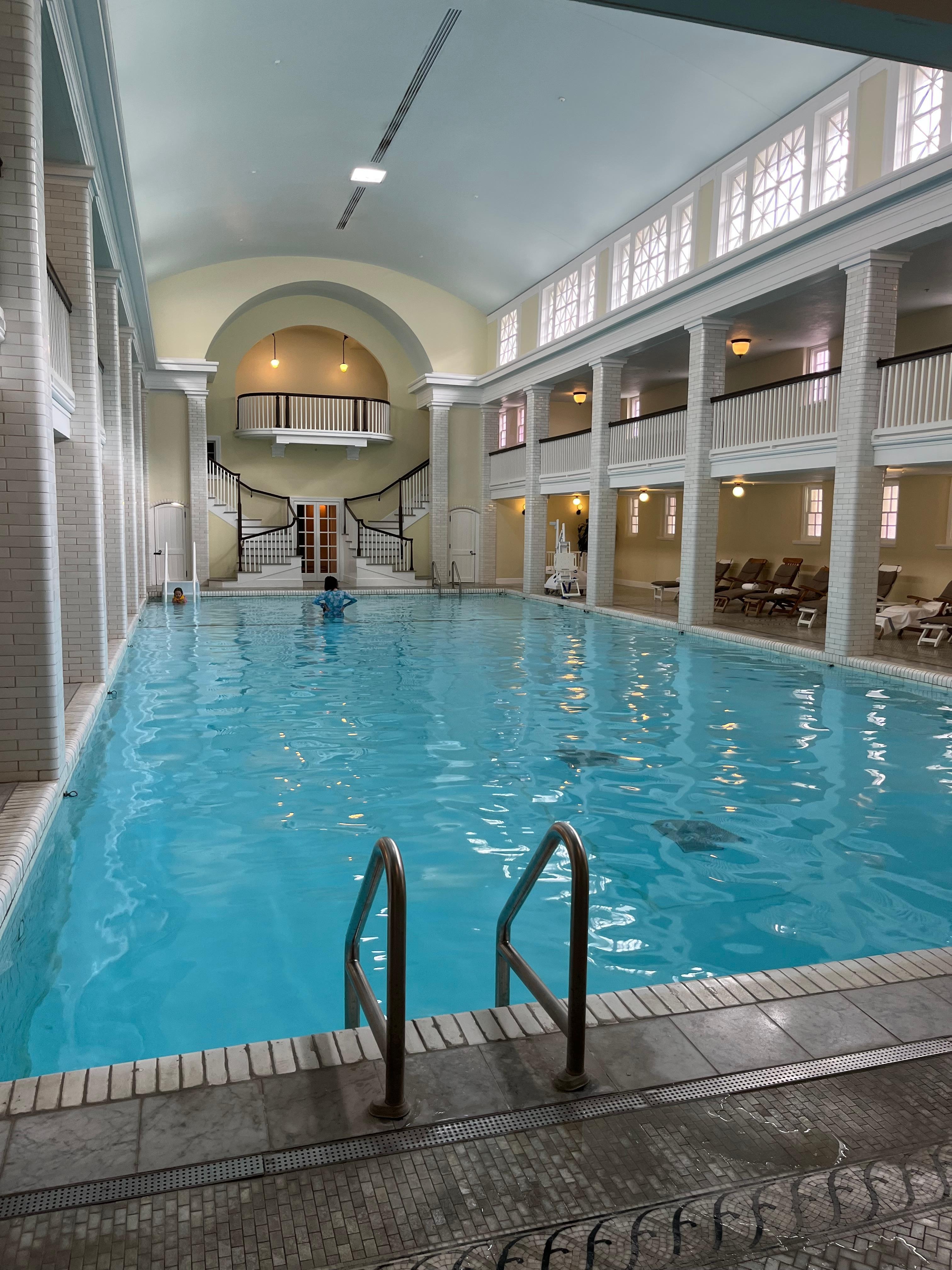 Beautiful and historic indoor pool