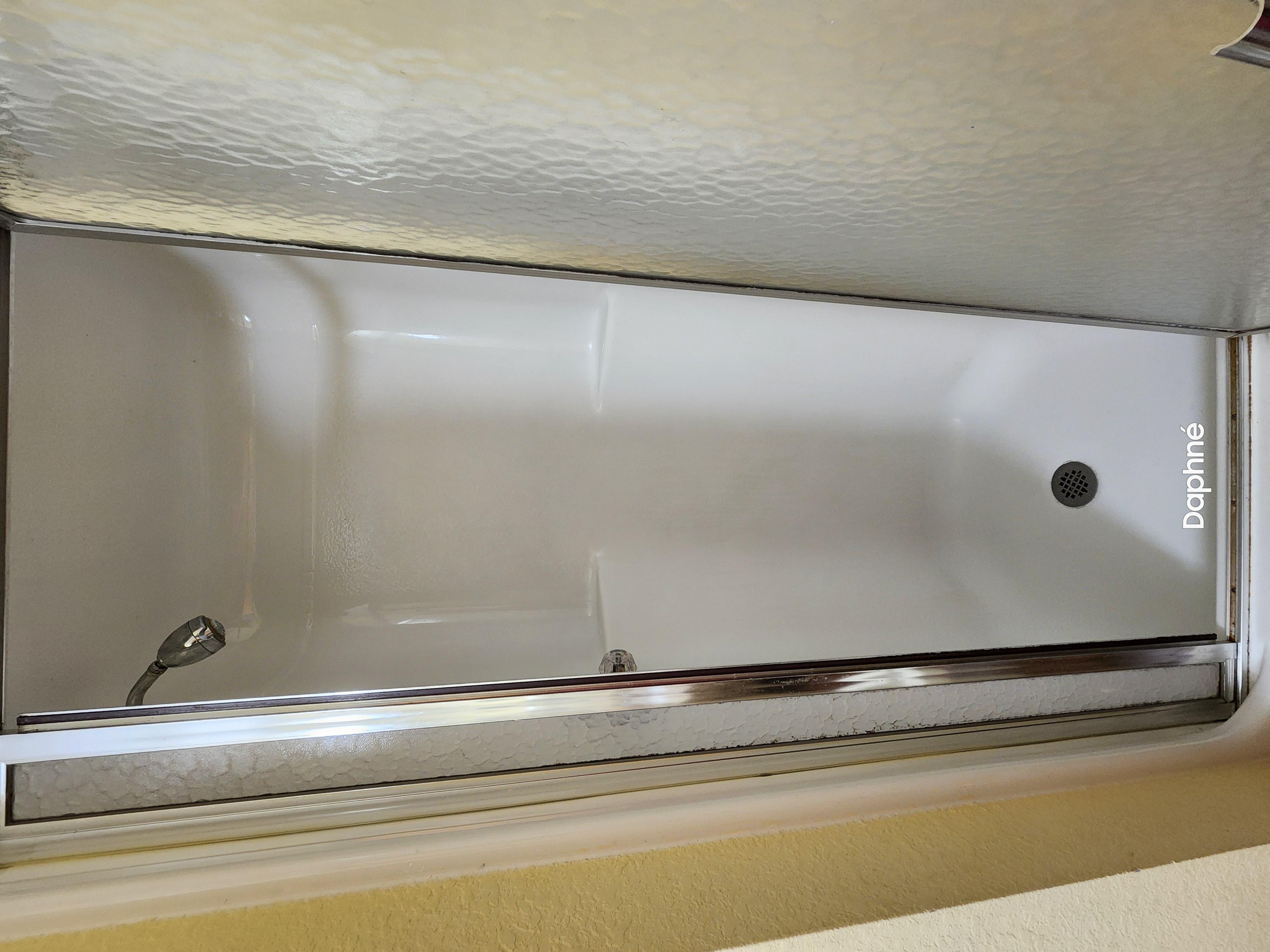 The shower in room number 113.
July 12, 2025.