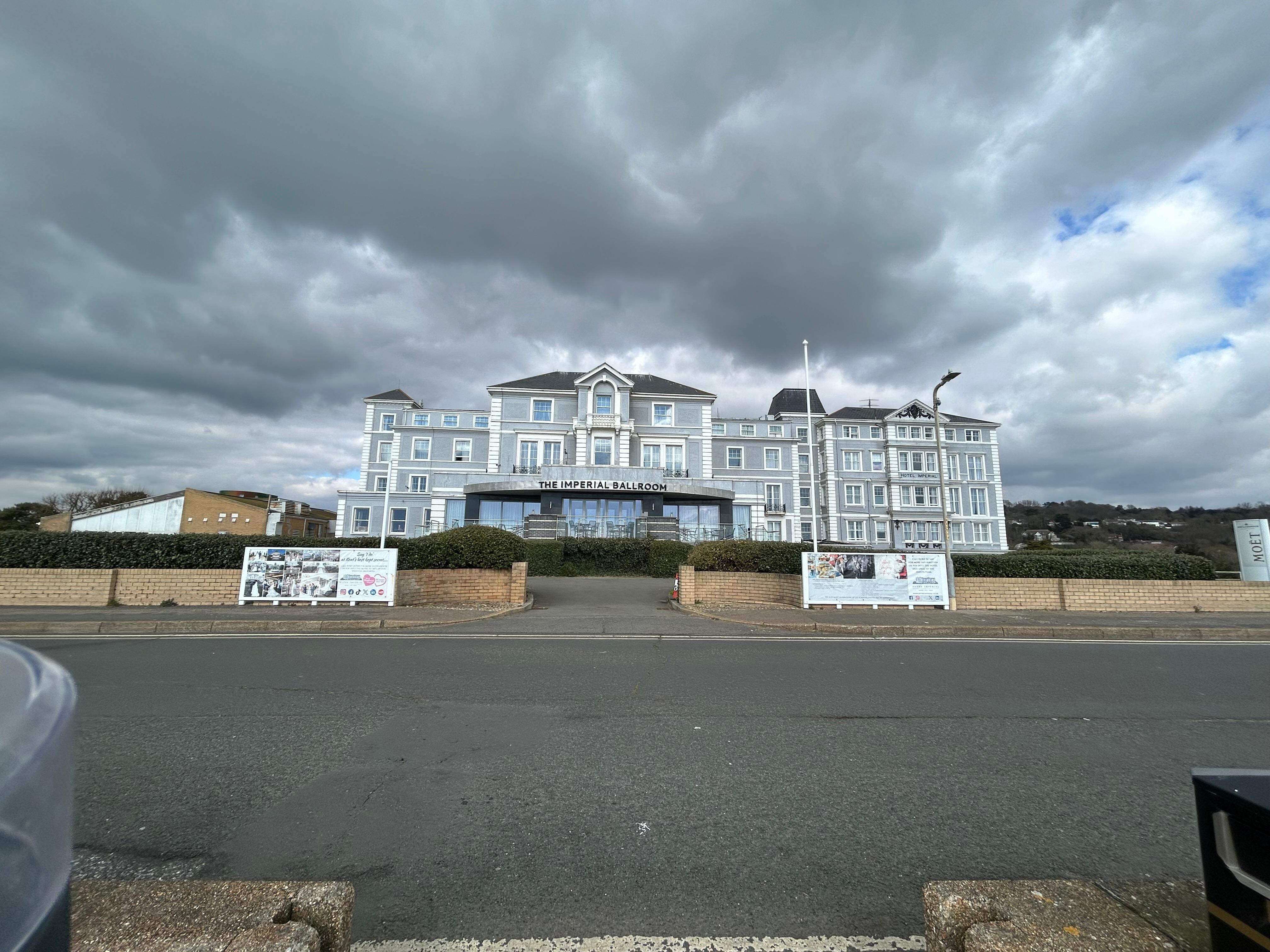 Front of the hotel
