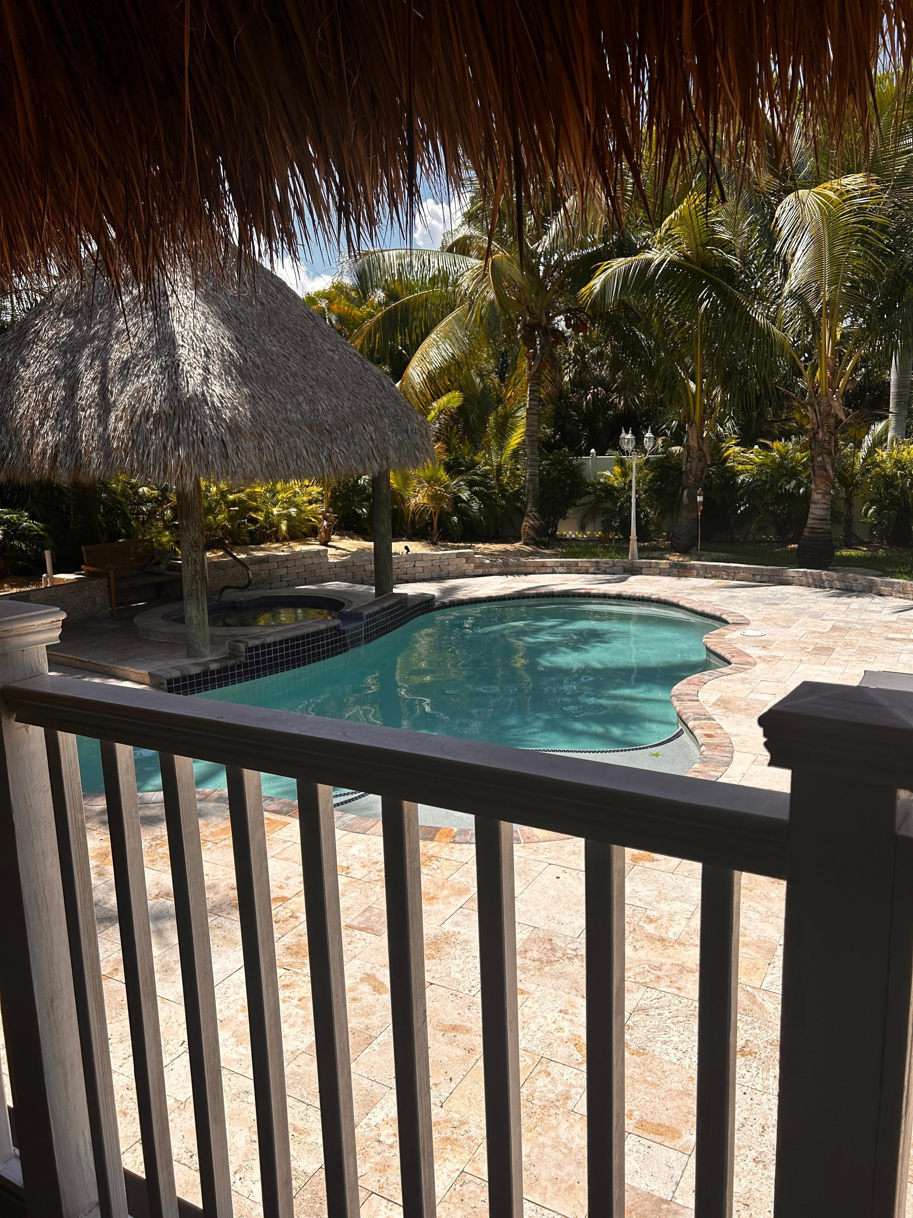 The Sister house 200’ from the main house…