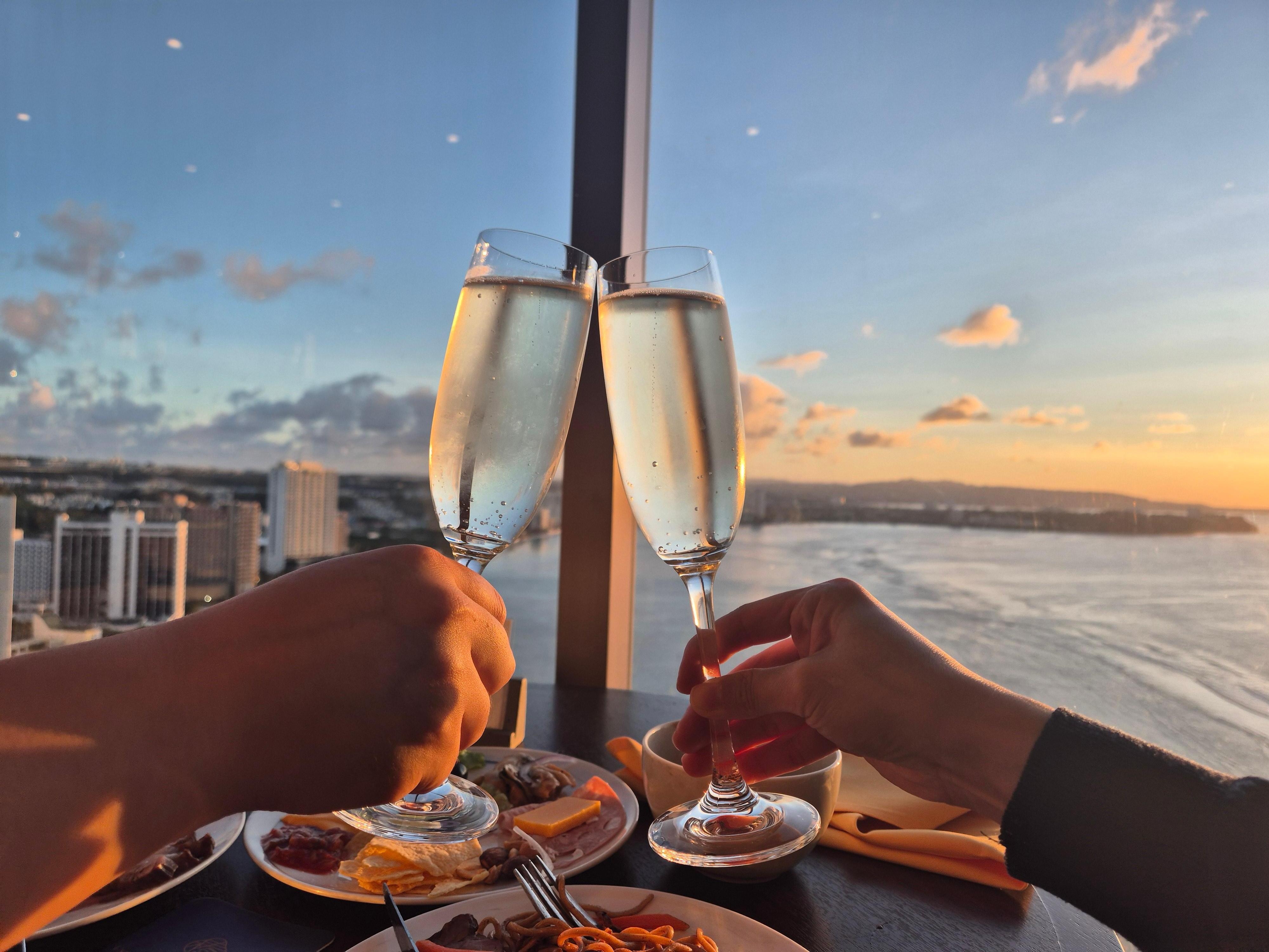 The unforgettable moment in the lounge