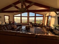 Sunrise in the living room