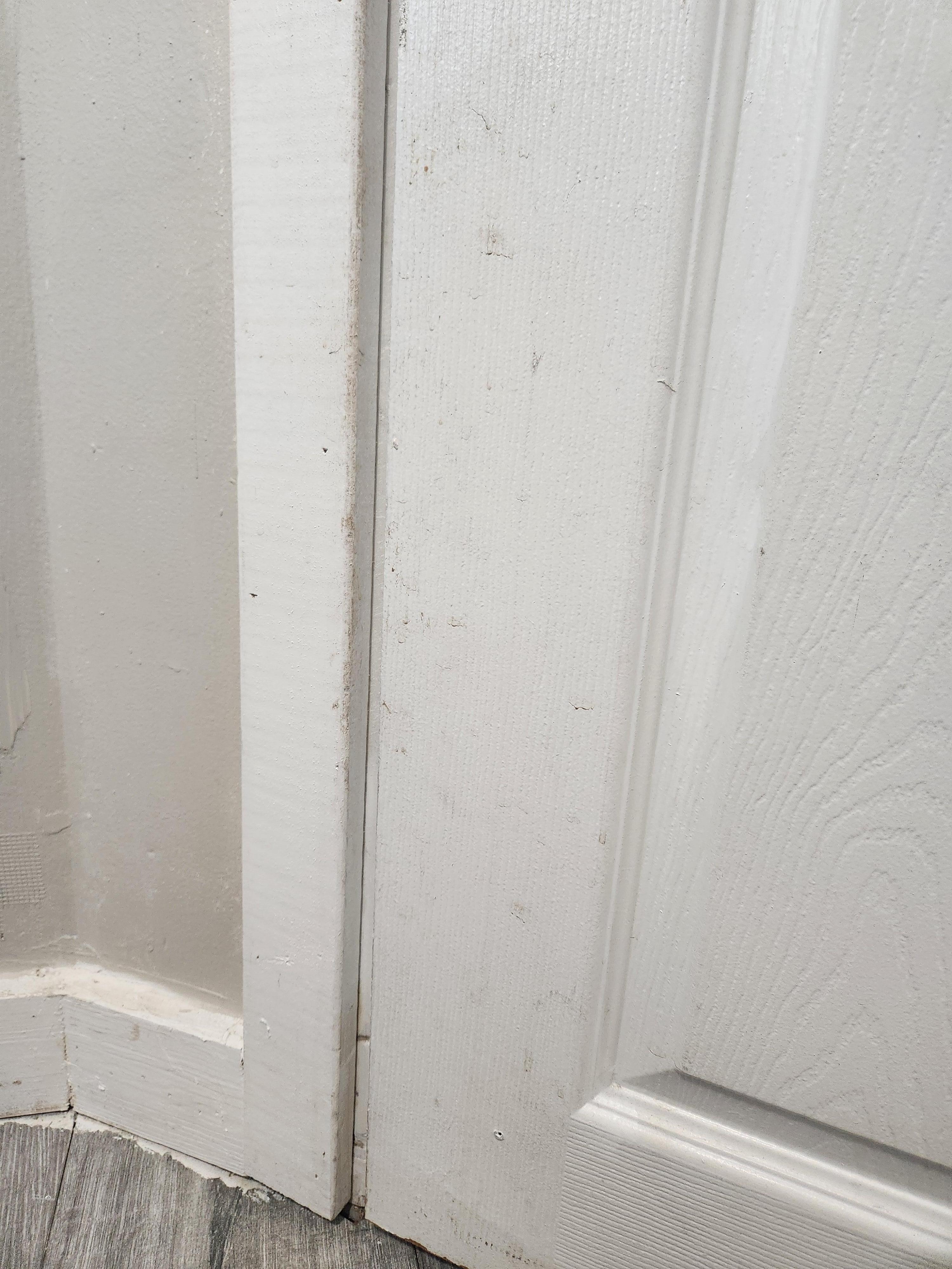 Every door was filthy