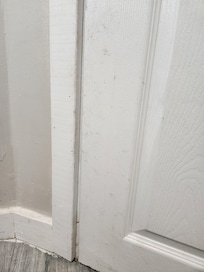 Every door was filthy