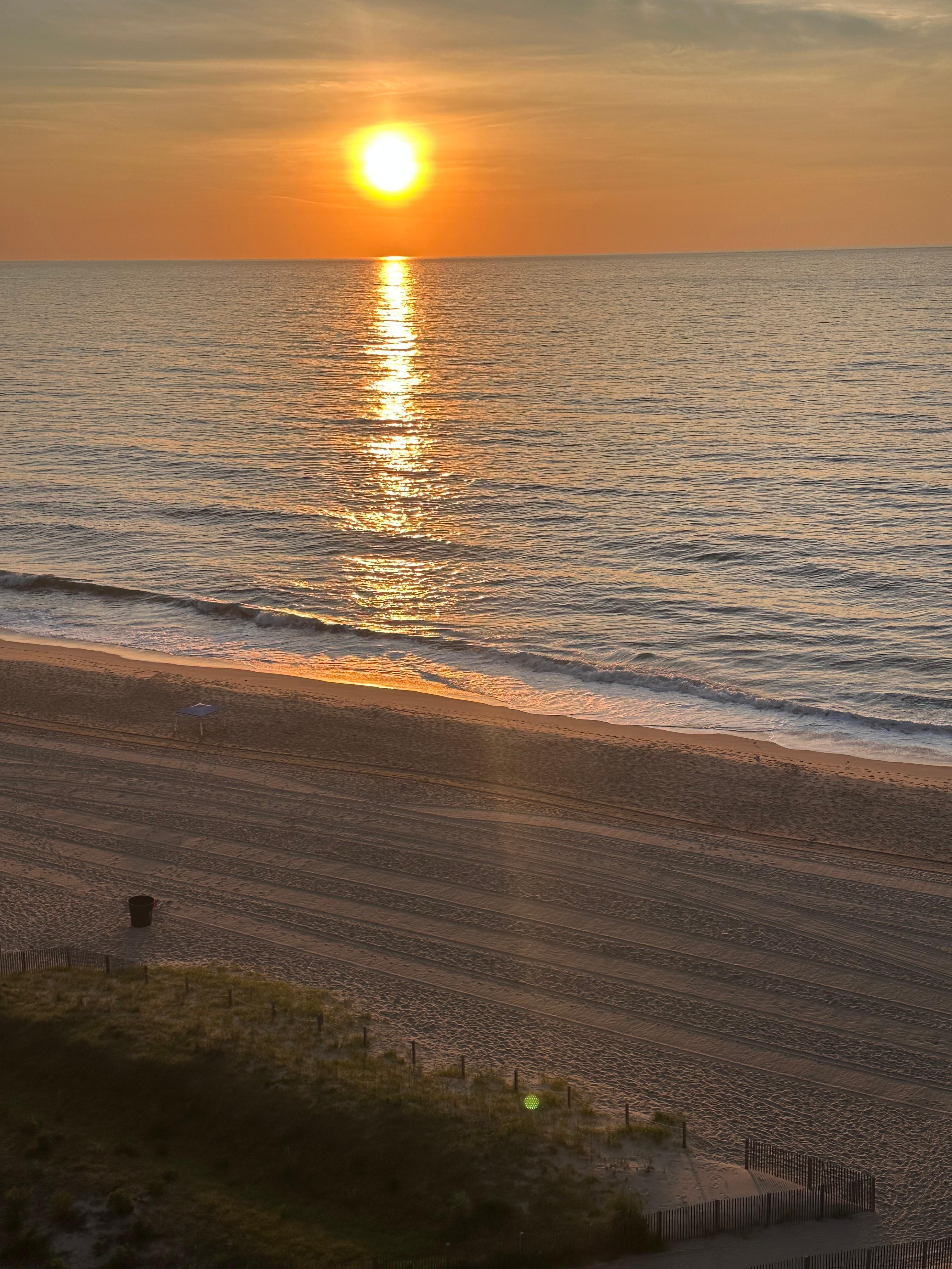 Gorgeous sunrise every morning 