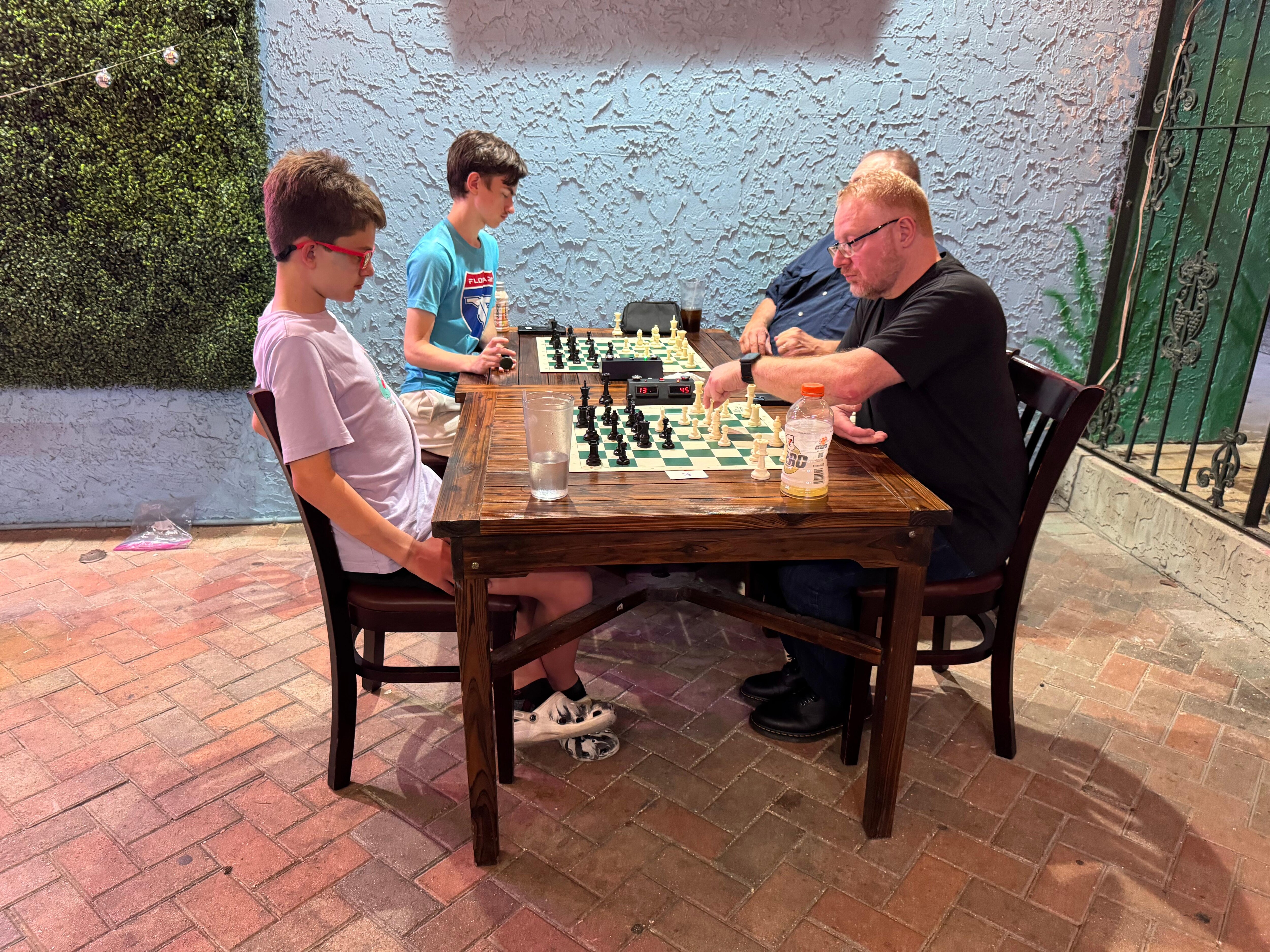 Chess at Salty Sisters