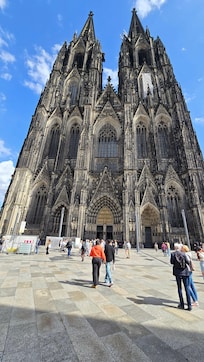 Cathedral about 30 mins walk