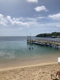 View from hotel lobby